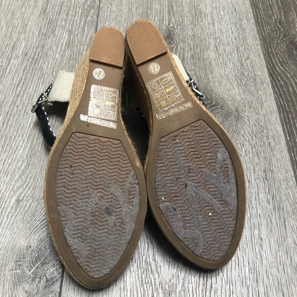 DV8 wedge heels black white 7.5 - Picture 10 of 12